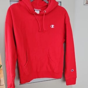 Champion UNISEX Red Hoodie